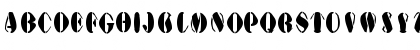 Download AustralianFlyingCorpsStencilA Regular Font Uppercase Preview