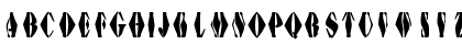 Download AustralianFlyingCorpsStencilG Regular Font Uppercase Preview