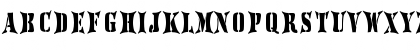 Download AustralianFlyingCorpsStencilH Regular Font Uppercase Preview