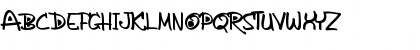 Download AykaPoTz Regular Font Uppercase Preview