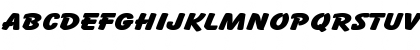 Download Cartoon Expanded Regular Font Uppercase Preview