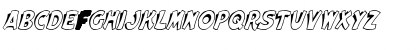 Download Cartoon Slant 2 Italic Font Uppercase Preview