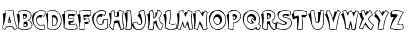 Download Cartoon Slant 4 Regular Font Uppercase Preview