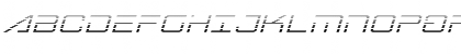 Download Banshee Pilot Gradient Italic Italic Font Uppercase Preview