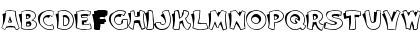 Download Cartoon Slant 6 Regular Font Uppercase Preview