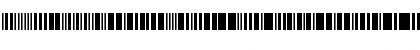 Download barkode Regular Font Uppercase Preview