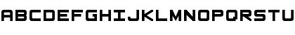 Download Basic Square 7 Solid Regular Font Uppercase Preview