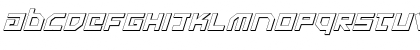 Download Uno Estado 3D Italic Italic Font