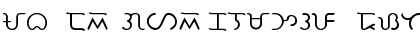 Download Baybayin Paga Regular Font Uppercase Preview