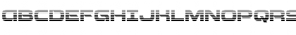 Download Beam Weapon Gradient Regular Font Uppercase Preview