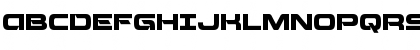 Download Beam Weapon Regular Font Uppercase Preview