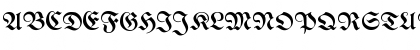 Download Bertholdr Mainzer Fraktur Regular Font Uppercase Preview