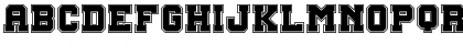 Big Campus Regular Font Uppercase Preview