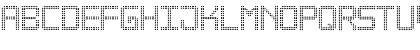 Big Daddy LED TFB Regular Font Uppercase Preview Big Daddy LED TFB Regular Font Uppercase Preview