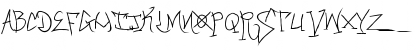 Download BlackbookTwo Regular Font Uppercase Preview