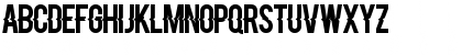 Download Blacklisted Regular Font Uppercase Preview