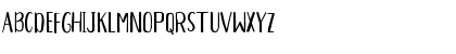 Download Aprils Regular Font Uppercase Preview