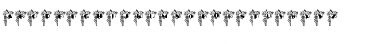 Download Blumenstrauss Caps Regular Font Uppercase Preview