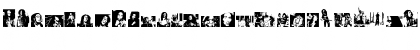 Download BOB NEVER DIES! Regular Font Uppercase Preview
