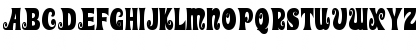 Download BoboBlackAl Regular Font Uppercase Preview