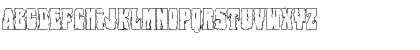 Download Bog Beast Outline Regular Font Uppercase Preview