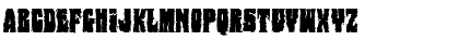 Download Bog Beast Regular Font Uppercase Preview