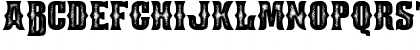 Download Boots & Spurs Regular Font Uppercase Preview