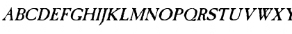 Download Casablanca Antique Italic Font Uppercase Preview