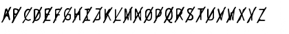 Download BPtypewriteDamagedSlashed Regular Font Uppercase Preview