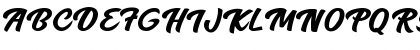 Download Breeze Personal Use Regular Font Uppercase Preview