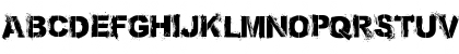 Download Bronx Bystreets Regular Font Uppercase Preview
