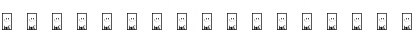 Download bu Dingbats Sans Purpose Regular Font Uppercase Preview