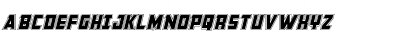 Download Buchanan Academy Italic Regular Font Uppercase Preview