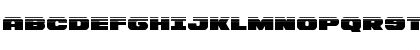 Download Bummer Halftone Regular Font Uppercase Preview