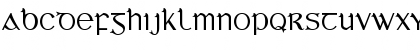 Download Bunchl Regular Font Uppercase Preview