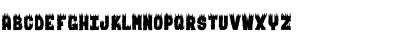 Download BURNING MAN Regular Font Uppercase Preview