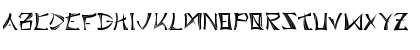Download BushidoType Regular Font Uppercase Preview