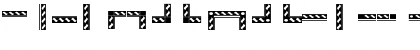 Download ByDesign Borders1 Regular Font Uppercase Preview