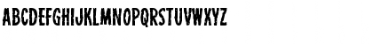 Download Carnival Corpse Staggered Regular Font Uppercase Preview