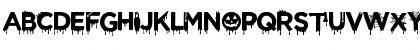Download CF Halloween Regular Font Uppercase Preview