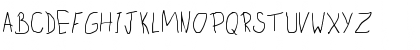 Download Child Writing Regular Font Uppercase Preview