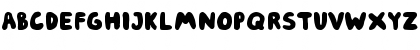 Download Chubby Thumbs Regular Font Uppercase Preview