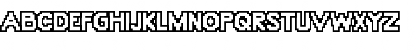Download ChunkyDunkOutlin Medium Font Uppercase Preview