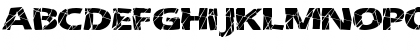 Download Cracked Regular Font Uppercase Preview