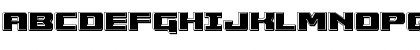 Download Cruiser Fortress Bevel Regular Font Uppercase Preview