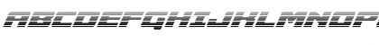 Download Cruiser Fortress Gradient Italic Italic Font Uppercase Preview