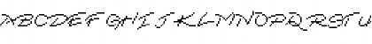 Download DangerousLove Medium Font Uppercase Preview