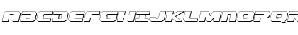 Download Dekaranger 3D Italic Italic Font Uppercase Preview