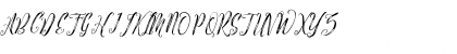 Download Arthands Regular Font Uppercase Preview
