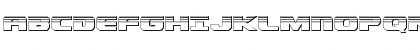 Download Dekaranger Chrome Regular Font Uppercase Preview